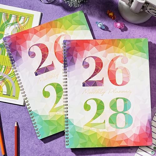2026-2028 Monthly Planner - 3 Year Monthly Planner 2026-2028, Jan. 2026 - White gallery