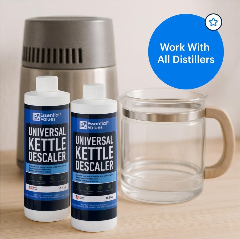 Effective Limescale Remover for Kettles & Distillers - Easy Use - 16 Fl Oz gallery