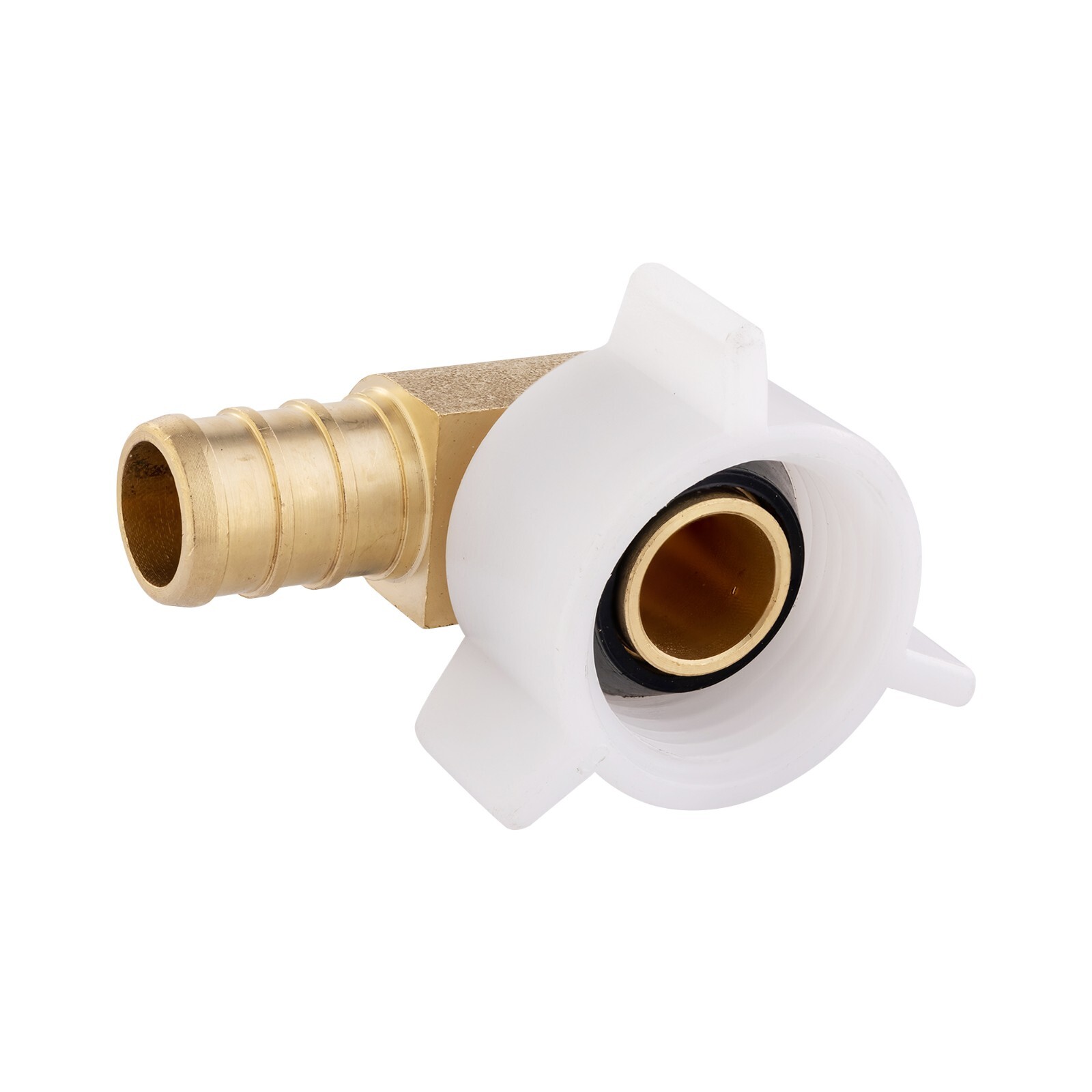 EFIELD 50PCS 1/2" PEX X 1/2" FEMALE SWIVEL ELBOW BRASS CRIMP FITTINGS ,LEAD FREE gallery