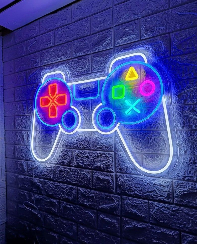 Gaming Room Neon Sign – Custom LED Wall Light for Gamers, Streamers, Setup gallery
