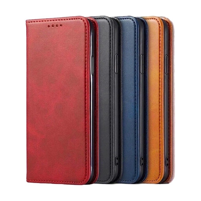 For iPhone 15 14 13 12 11 Plus Pro Max Mini X Leather Magnetic Flip Wallet Case gallery