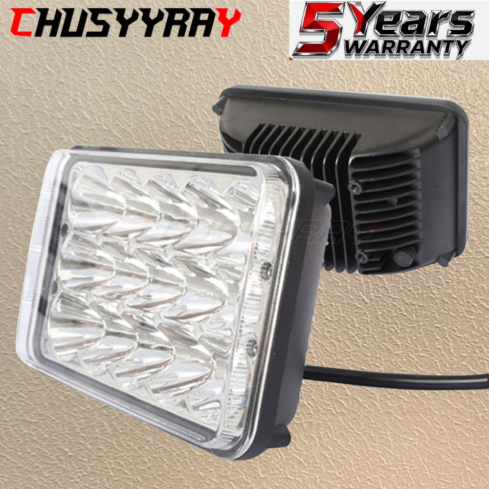 2 LED Headlight For Deere 5225, 5310, 5325, 5425, 5525, 5625, 5725; TL6420