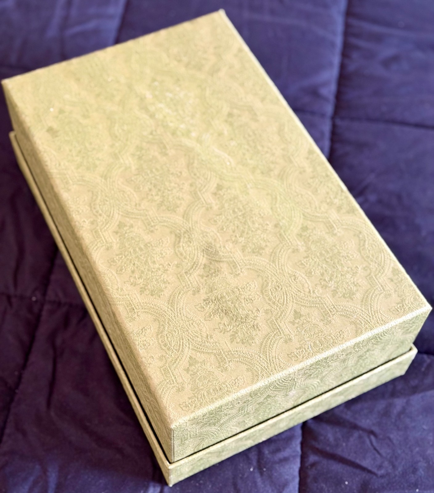 Gucci Shoe Box Storage Gift Empty w/ Tissue/ Inserts 12.5” x 7.5” x 4.25” Green gallery