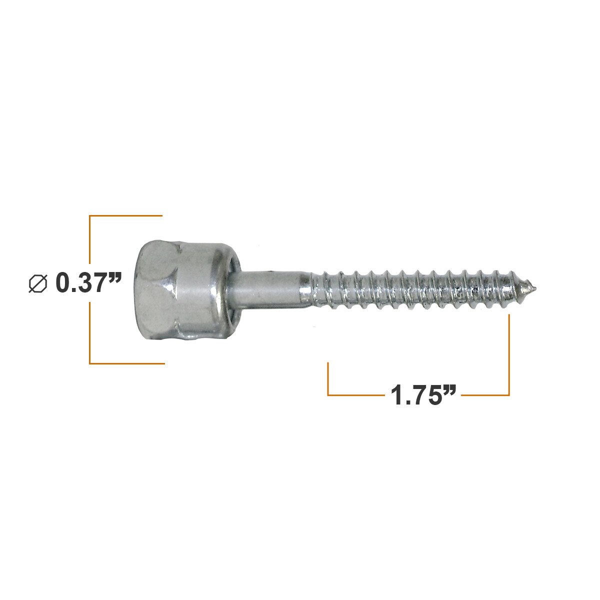 Sammys 3/8"in Sidewinder Threaded Rod Hanger Wood 1/4 x 3in Screw Plumbing 25 Pk gallery