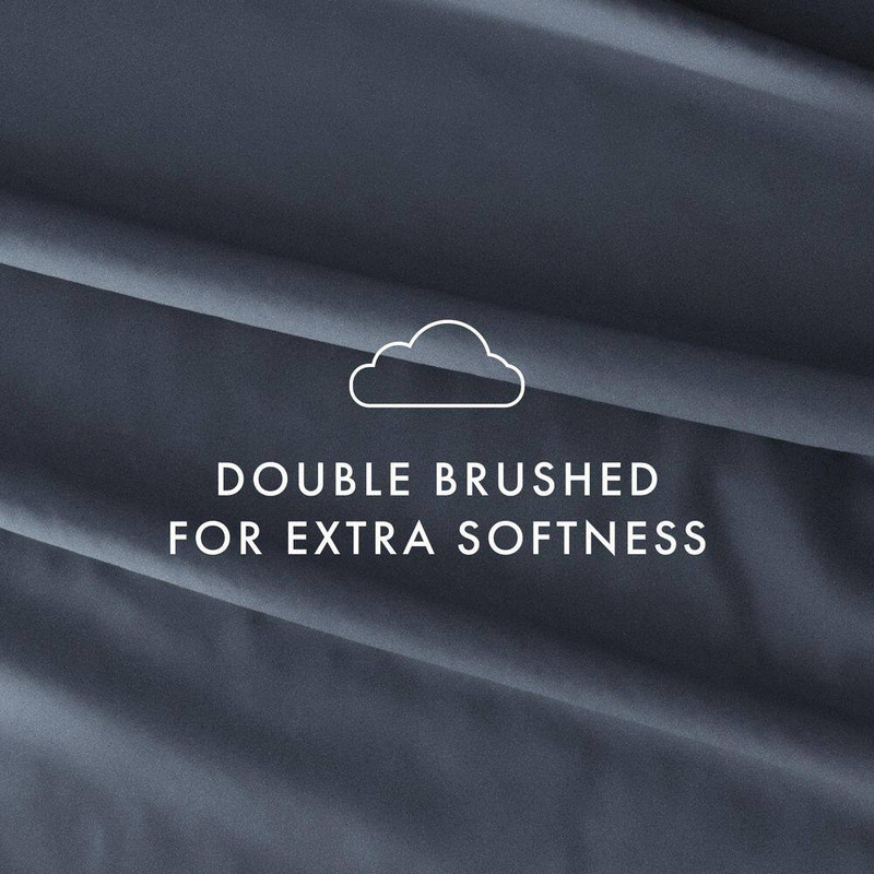 6-Piece Solid Stone Twin Extra Long Bed Sheet Set gallery