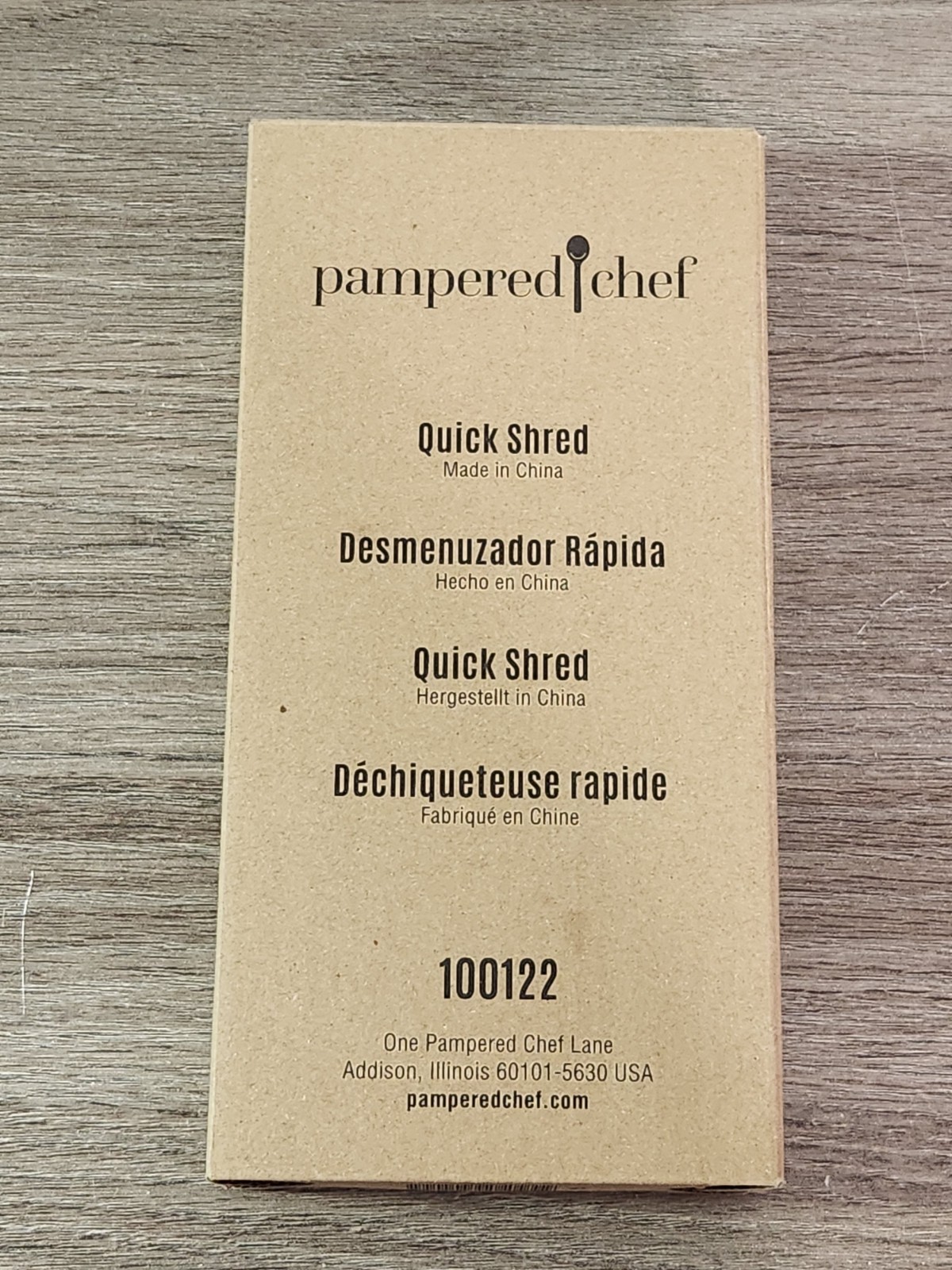 Pampered Chef # 100122 Quick Shred gallery