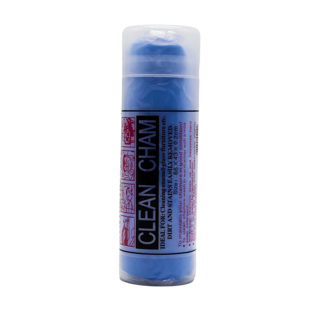 Synthetic-Chamois Premium Absorbent Cleaning Towel - 26" x 17" BLUE gallery