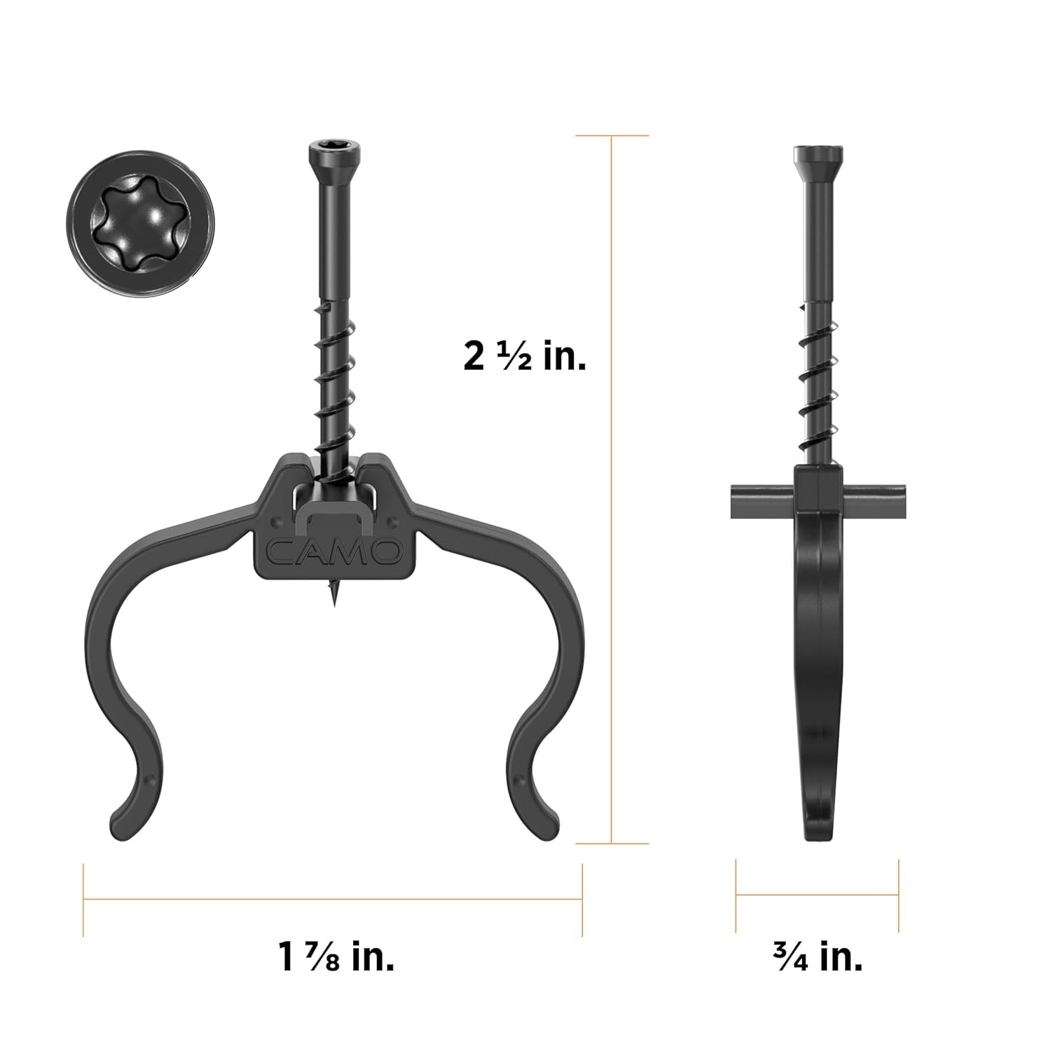 Hidden Deck Fasteners Deck Screws Camo EdgeClip 90 Count Decking Hardware gallery
