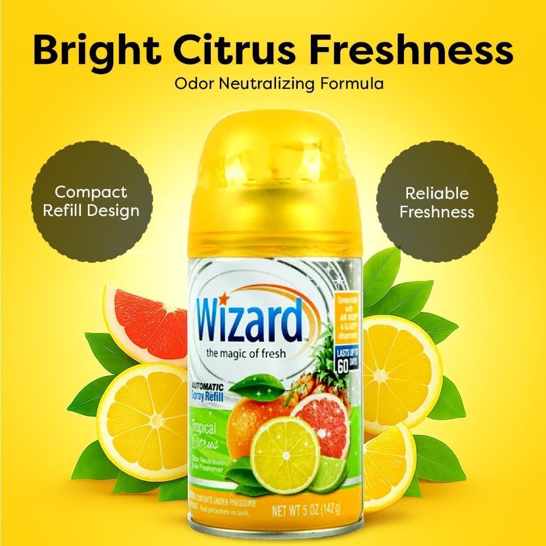 12 Pack Automatic Spray Refills 5oz Apple Vanilla Autumn Breeze Tropical Citrus gallery
