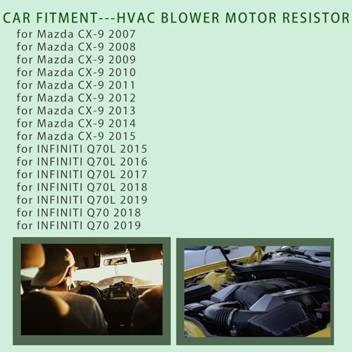 L20661B15A HVAC Blower Motor Resistor for Mazda CX-9 2007-2015 for Infiniti gallery