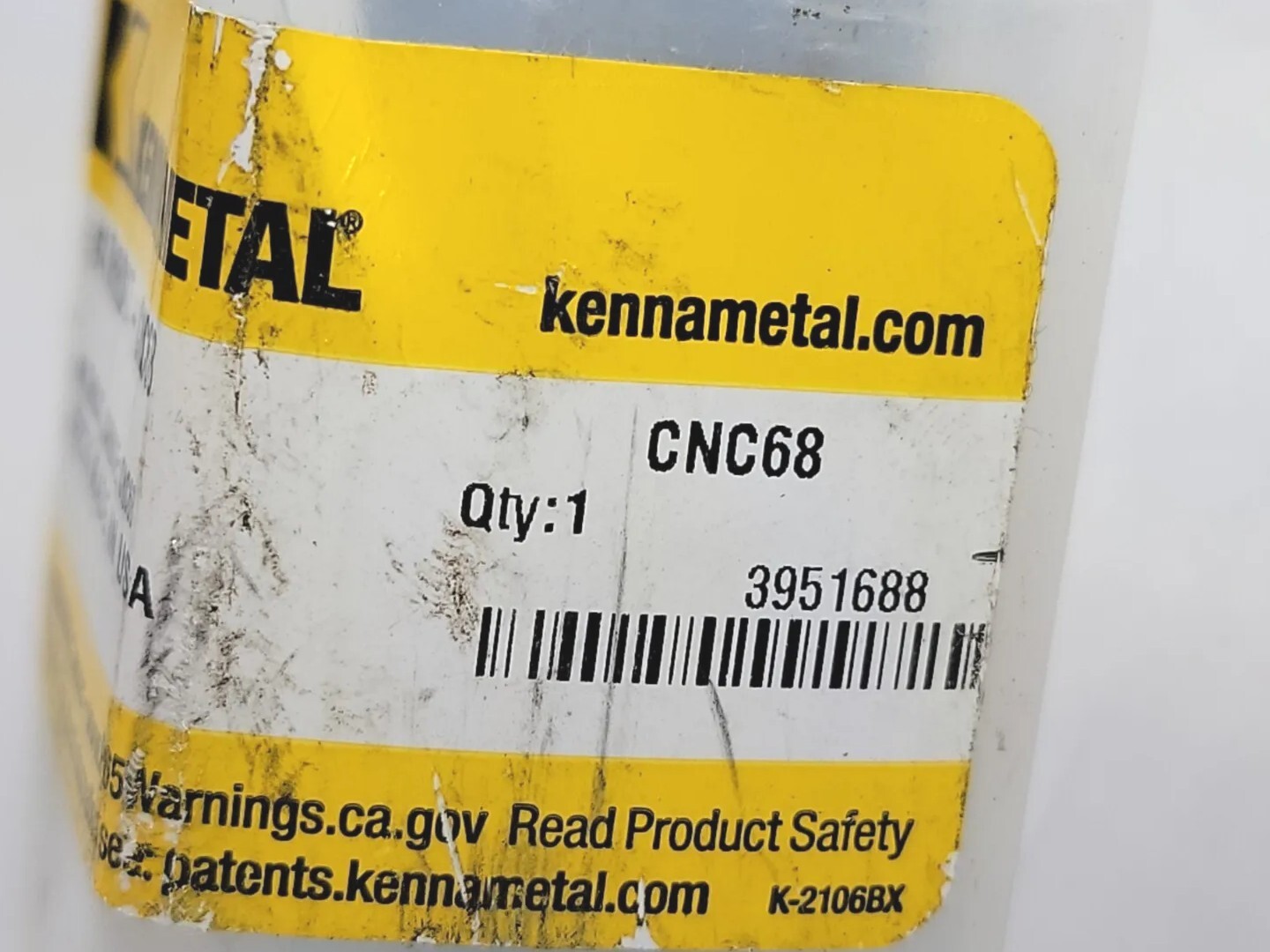 KENNAMETAL #4 THROAT - CNC68 gallery