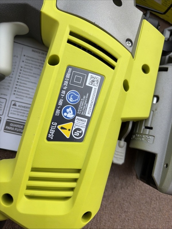 Ryobi JS481LG 4.8Amp Variable Speed Jig Saw Free Shipping gallery