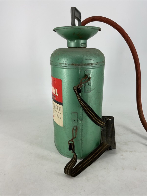 Vintage Smith Compressed Air Manual Pump Sprayer 2-1/2 Gal W/ Hose gallery