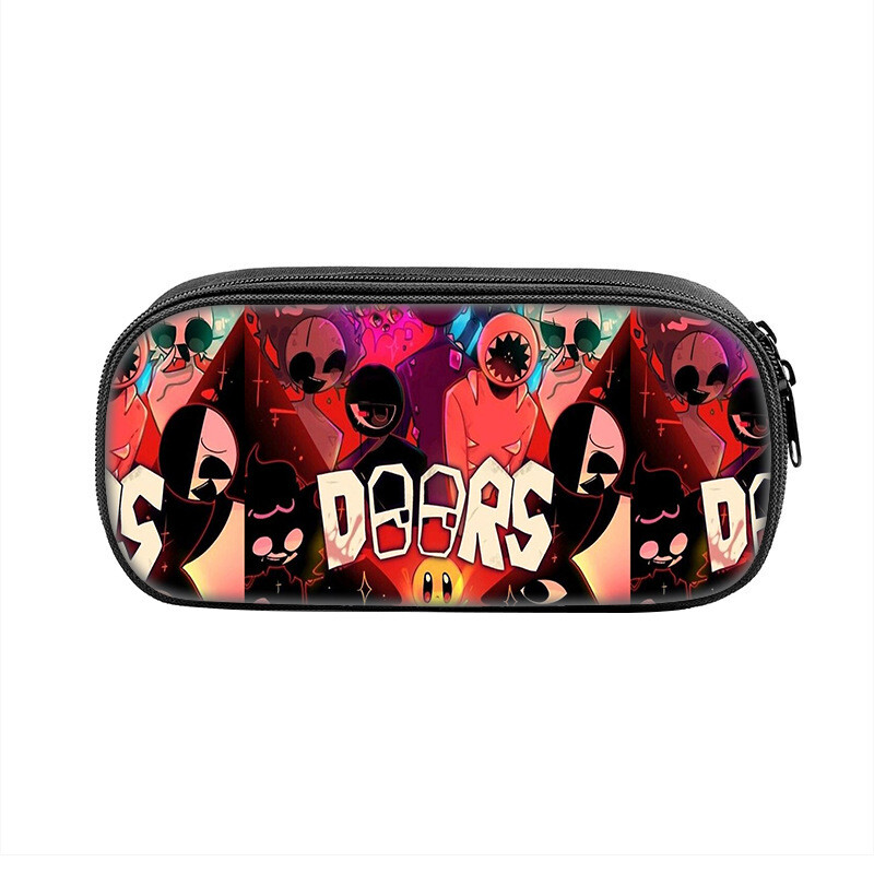 Doors Figure Pencil Pouch Cases Bags with Zipper Multi-Purpose Cosmetics gallery