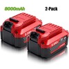 2 Pack CMCB206 8.0Ah For Craftsman V20 20V MAX Lithium Battery CMCB204 CMCB202 gallery