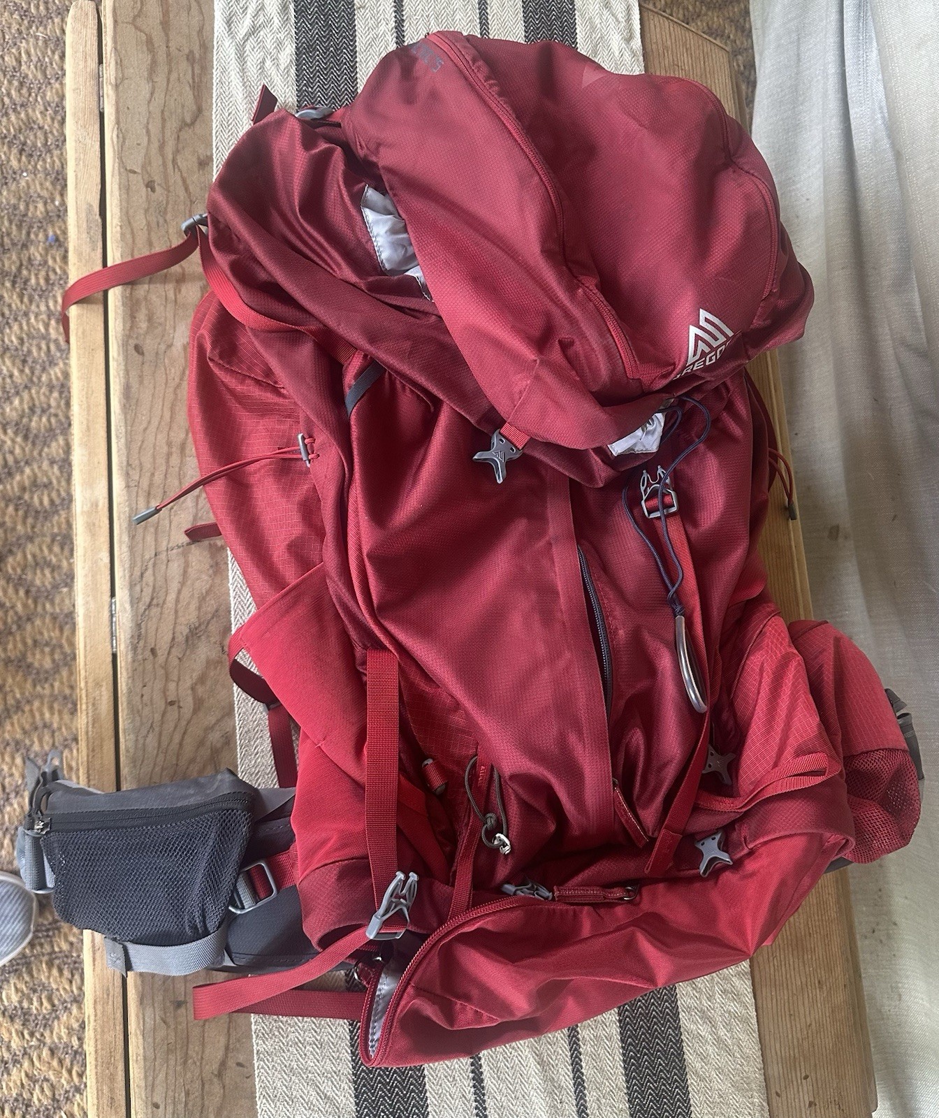Gregory Baltoro 75L Pro Backpack Hiking Red Trekking Performance Durable 3