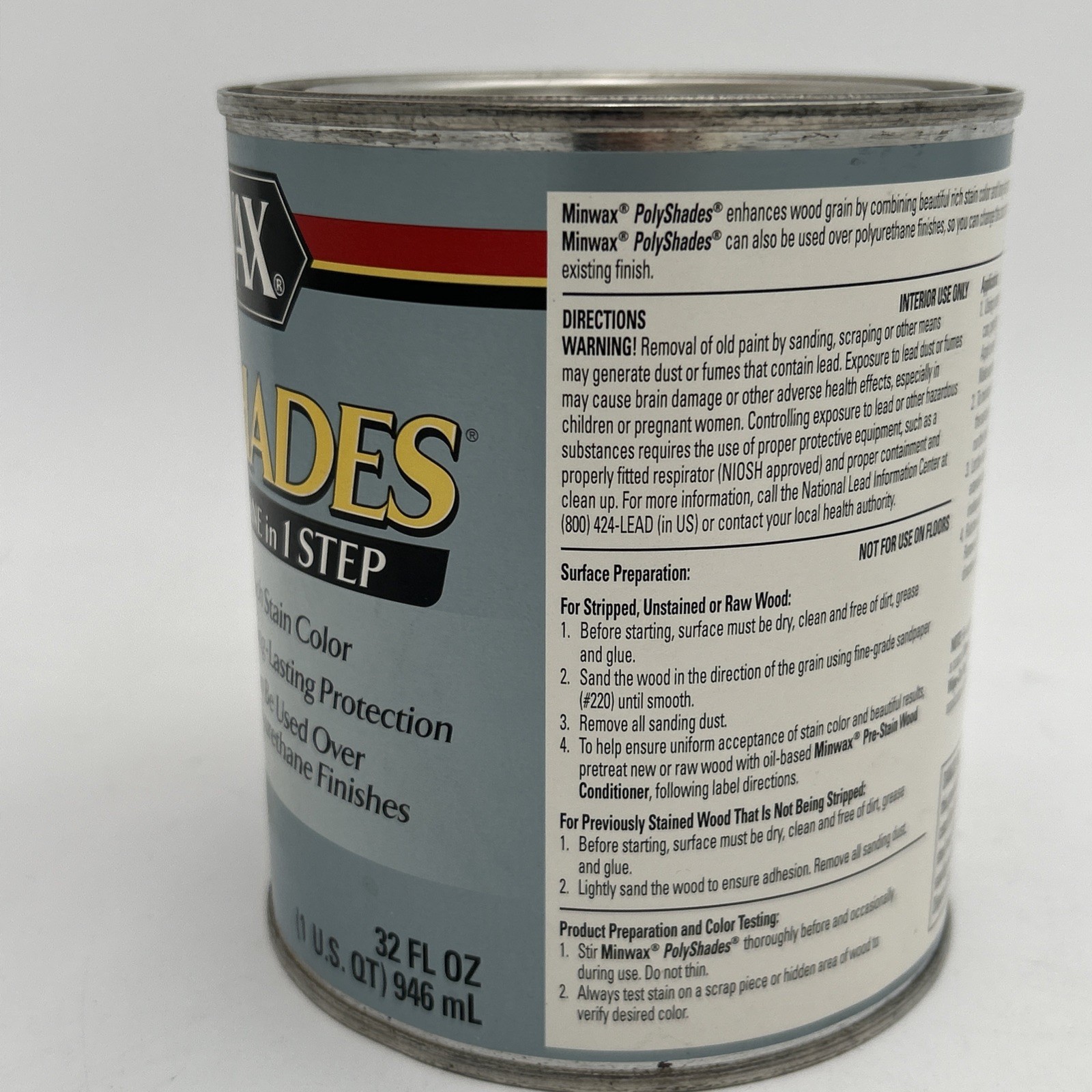 Minwax PolyShades Wood Stain + Polyurethane Finish 1 Quart Natural Cherry Gloss gallery
