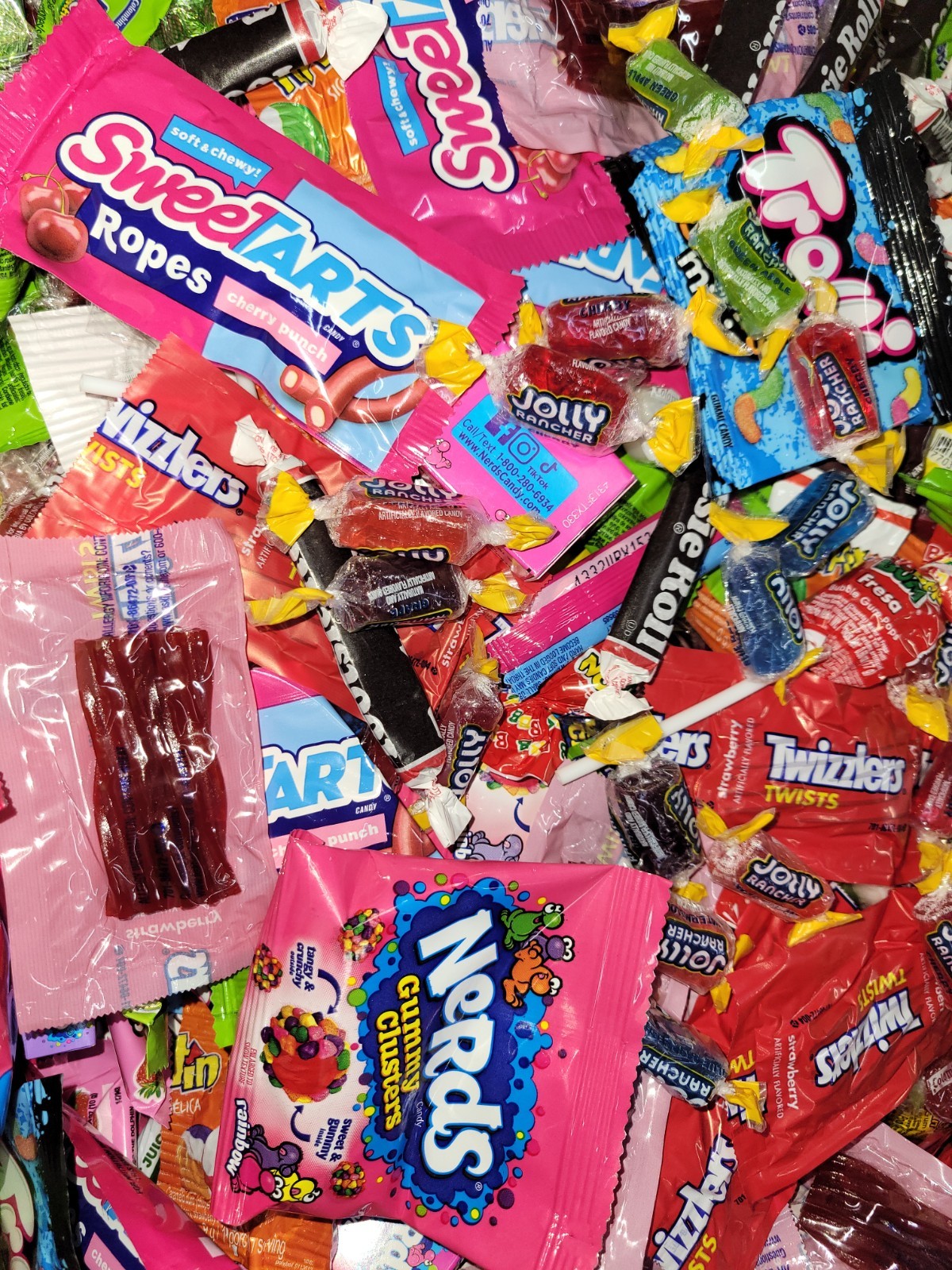 10 LBS Candy Mix Bulk For Halloween, nerd, Colombina, twizzlers, tootsie & more gallery