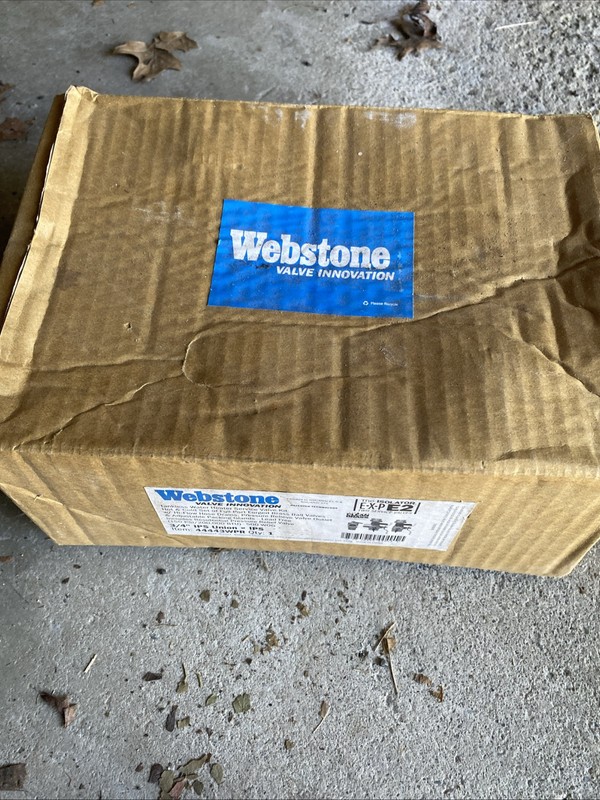 Webstone The Isolator E-X-P 3/4" IPS Union x IPS Tankless Water Heater Valve Set gallery
