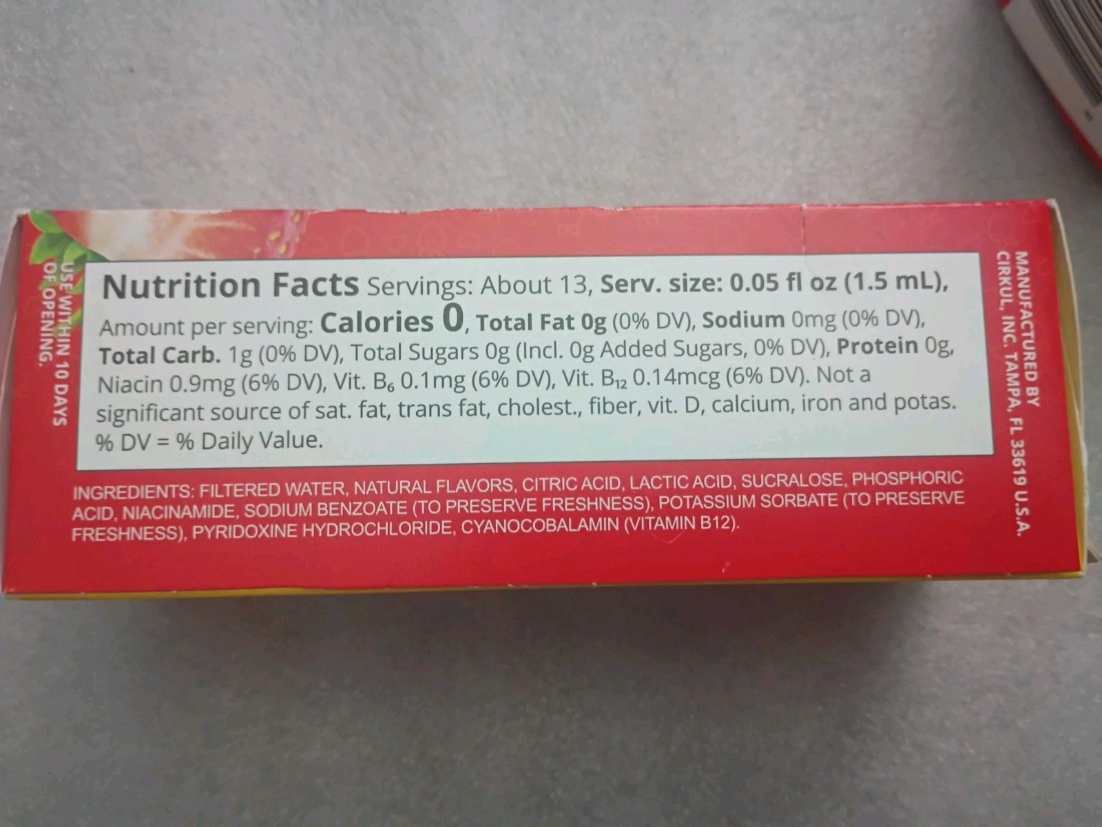 6 Count Cirkul Strawberry Lemonade Flavor Cartridges Exp. 10/26, 11/26, 12/26 gallery