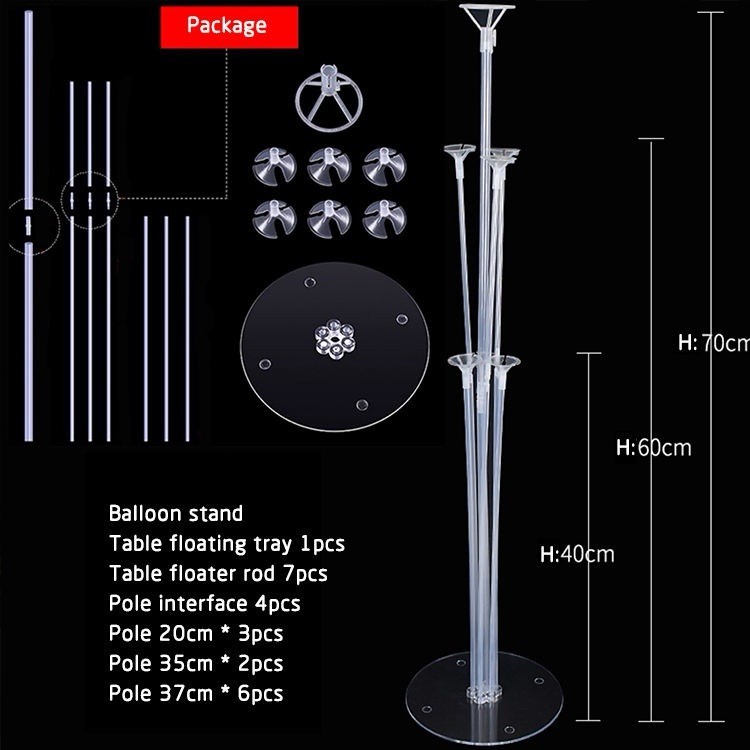 Balloon Base Stand Kit-5 pack gallery