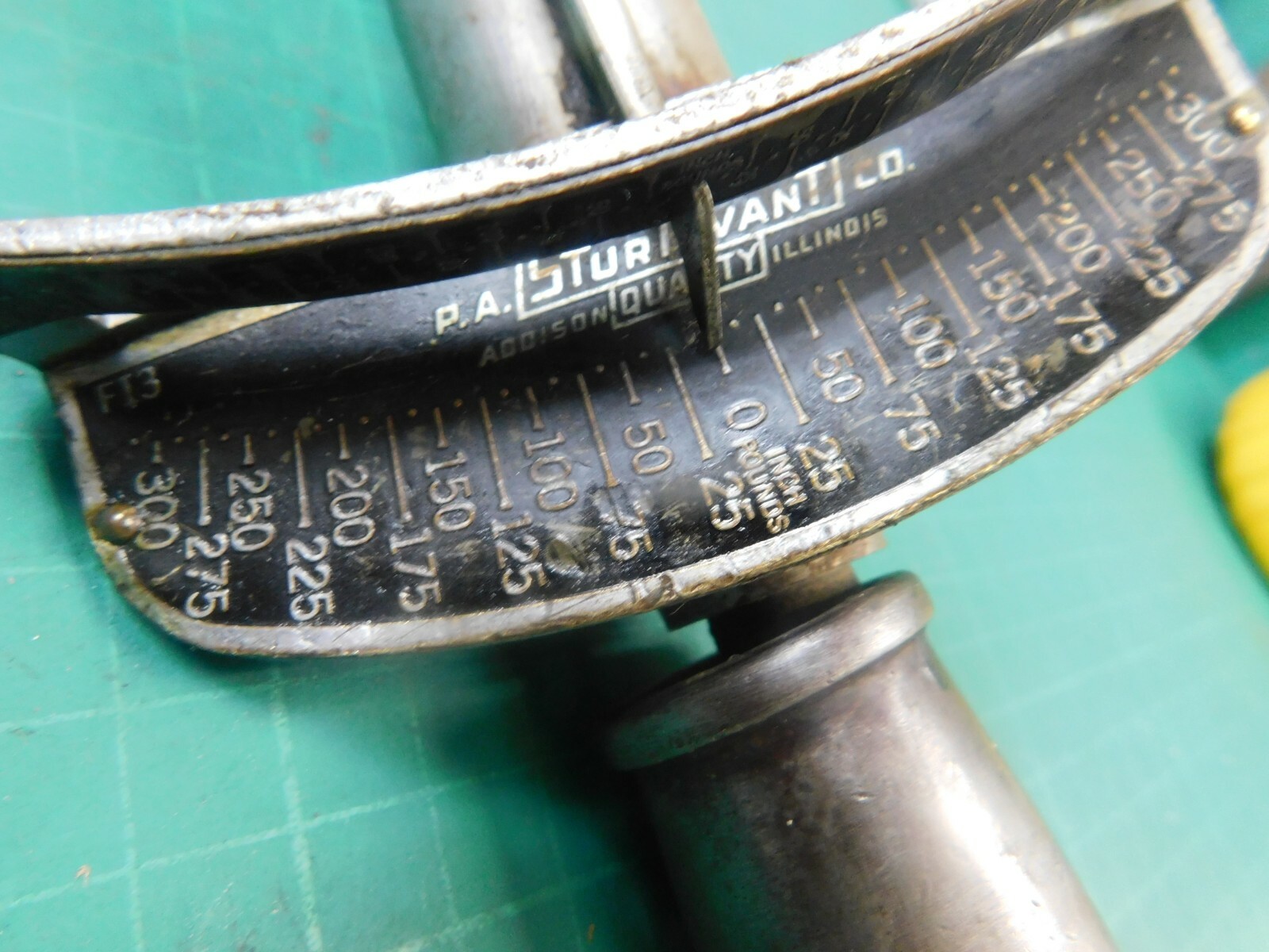 P.A. Sturtevant Co. Addison, Il 3/8" Drive Torque Wrench 0-300 Inch Pounds gallery