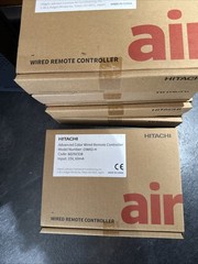 Hitachi CIW02-H Wired Remote Controller Adv Color HVAC A/C Wall Control 60292328