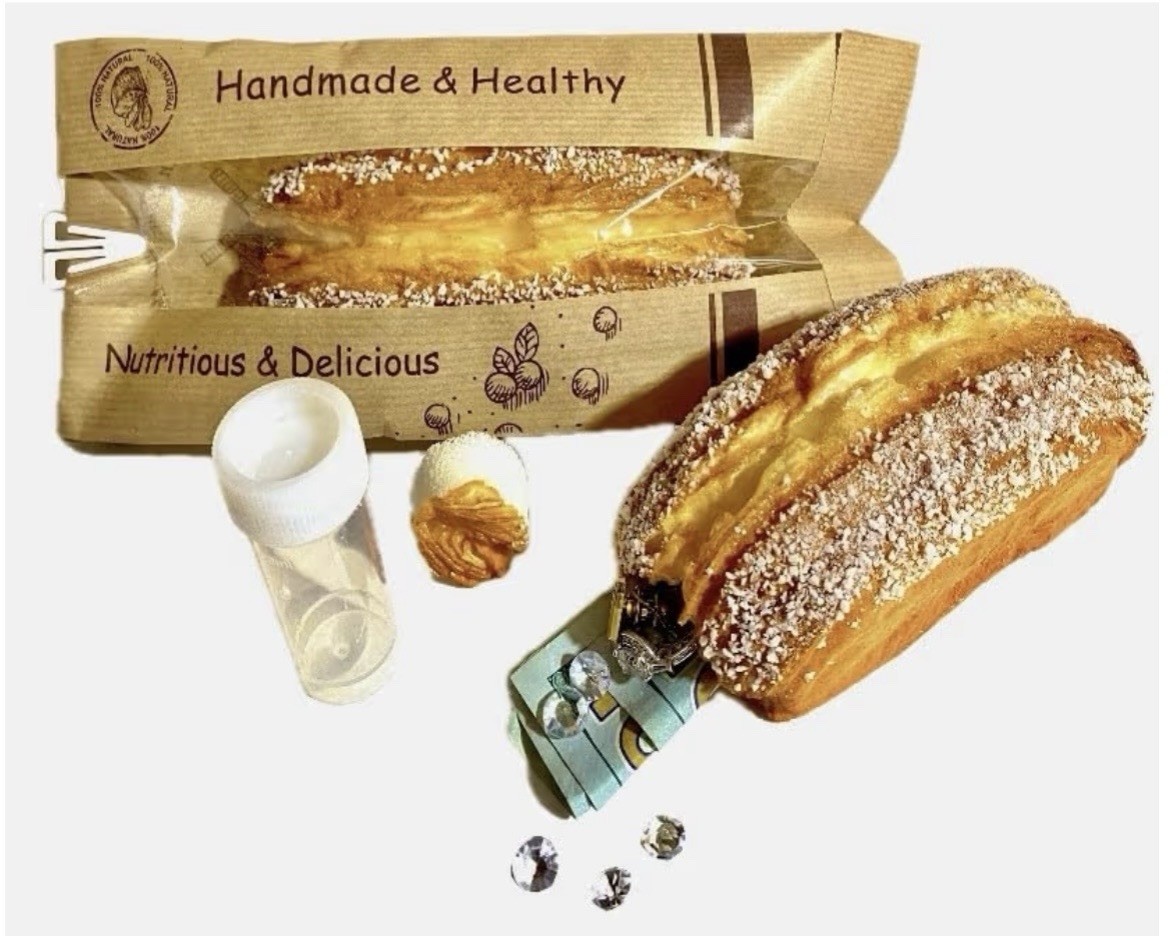 Bread Diversion Safe Security Stash Safe “squishy” (exclusive) with Bag & Bottle gallery
