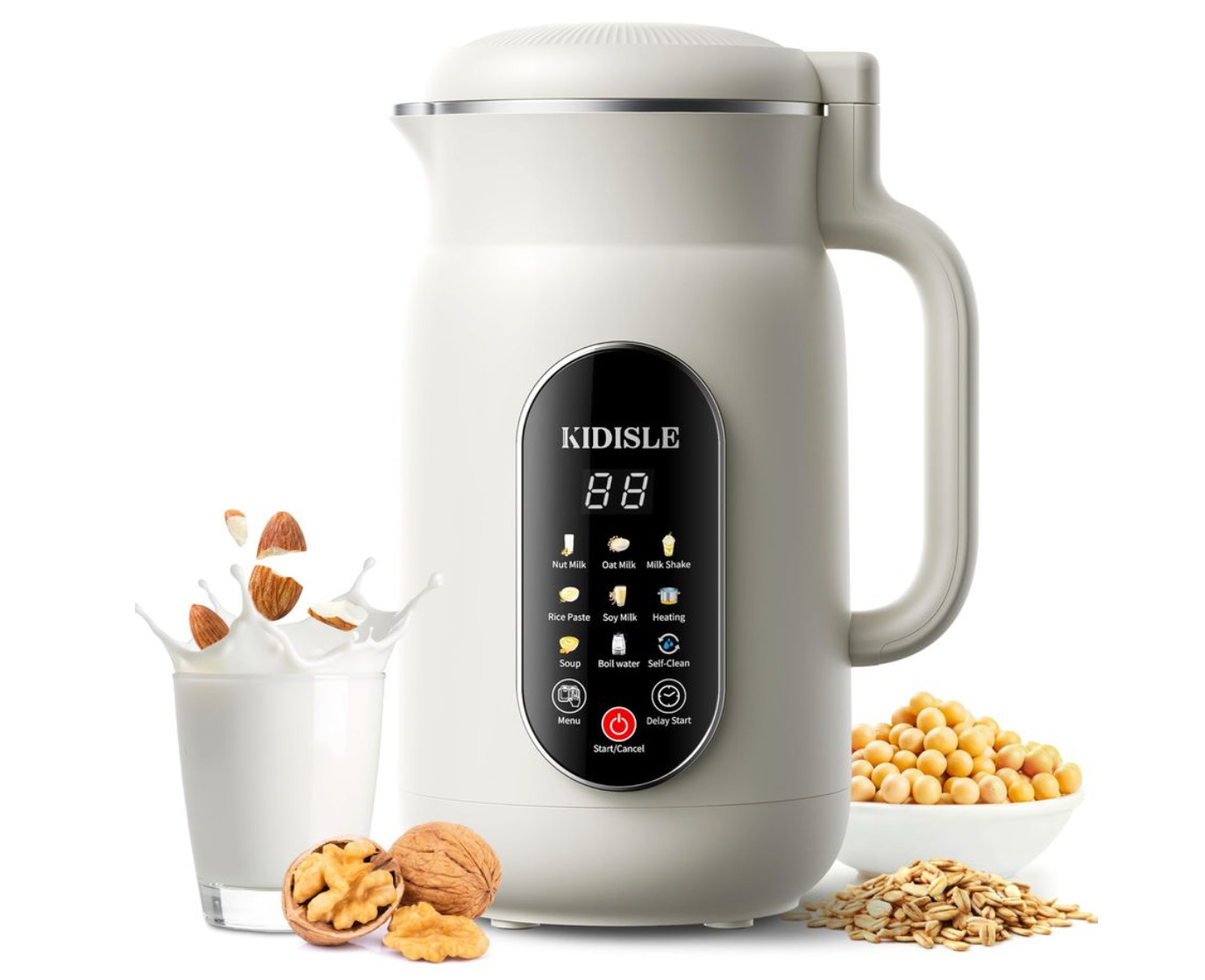 KIDISLE 51oz Nut Milk Maker Machine 10in1 Soup Maker gallery