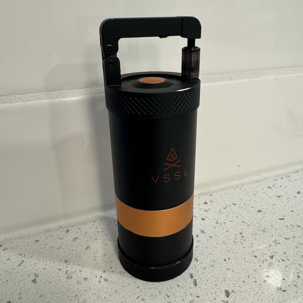 VSSL Java G25 Manual Coffee Grinder Used 25 Gram Standard, Carbon
