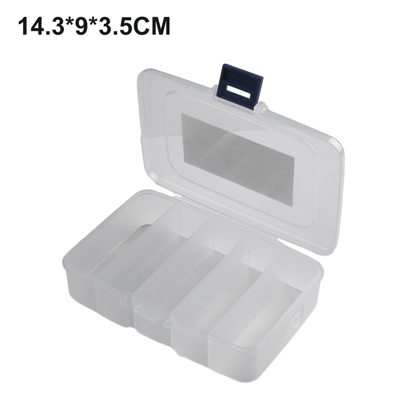 Tool Screws Box Box Plastic Small Part Container Tool Screws Translucent gallery