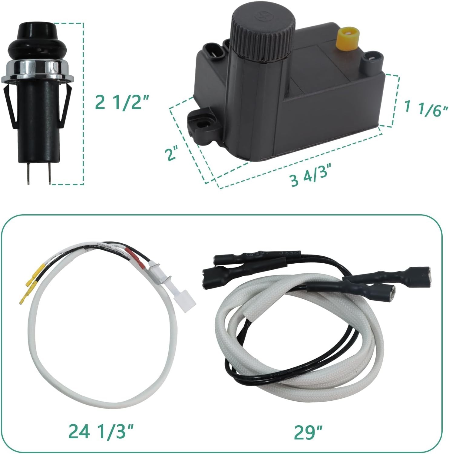 7642 Grill Igniter Kit For Weber Spirit 210 310 Gas Grills Front Control Models gallery