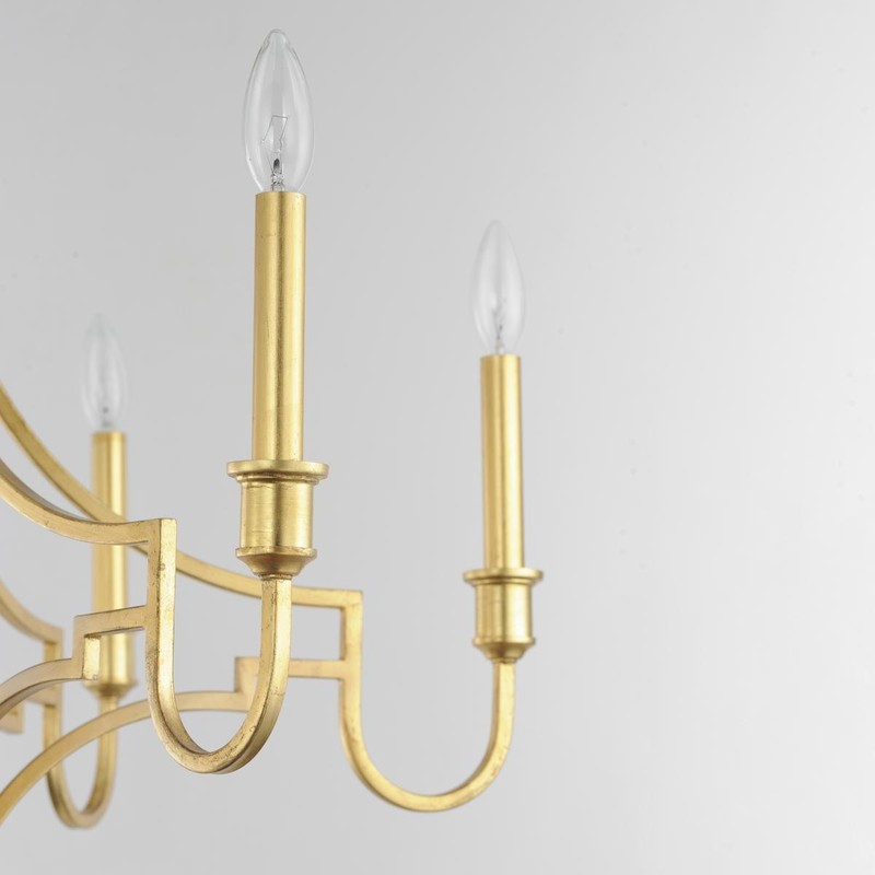 Maxim Lighting 12786GL Normandy Chandelier Gold Leaf gallery
