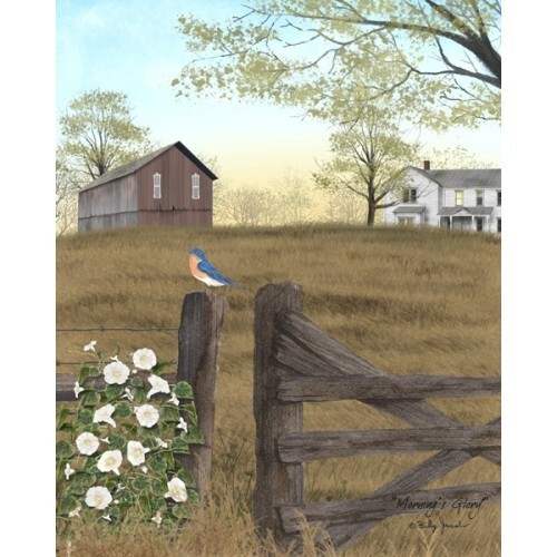 Billy Jacobs Canvas Print "MORNING's GLORY" 16"H x12"W Rustic Farmlife gallery