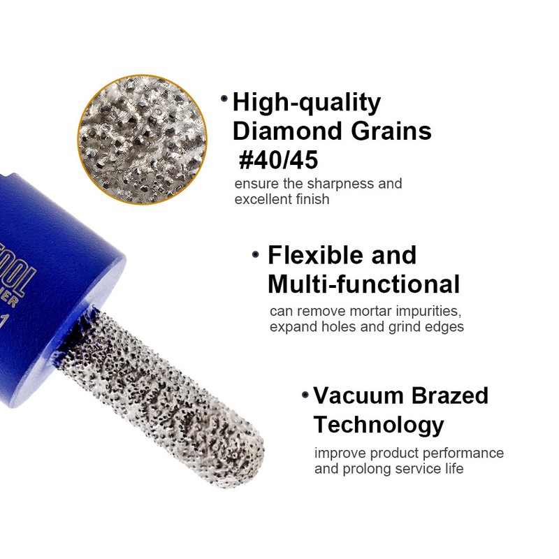 Diamond Mortar Raking Bit Coarse Raking Brick Stone Removal How Saw 7.2/8mm 2pcs gallery