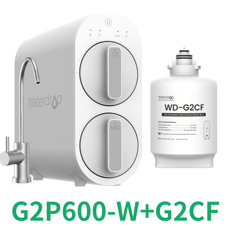 Waterdrop G2P600 Tankless Reverse Osmosis System 600 GPD-Certified Refurbished gallery