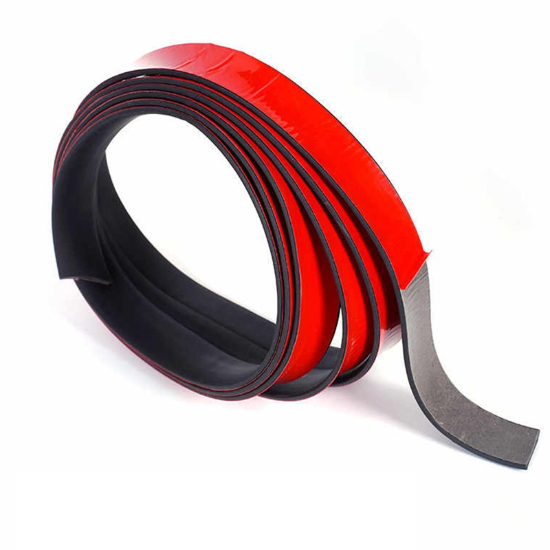 Self Adhesive Nitrile Rubber Strip Pads Solid Seals Gasket Black Thick 3mm~20mm gallery