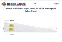 Reflux Guard Wedge for Double Bed. With Cover. Made In USA