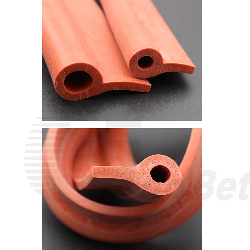 Silicone Rubber Seal P Profile Draught Excluder Guard Protector Trim Per Metre gallery