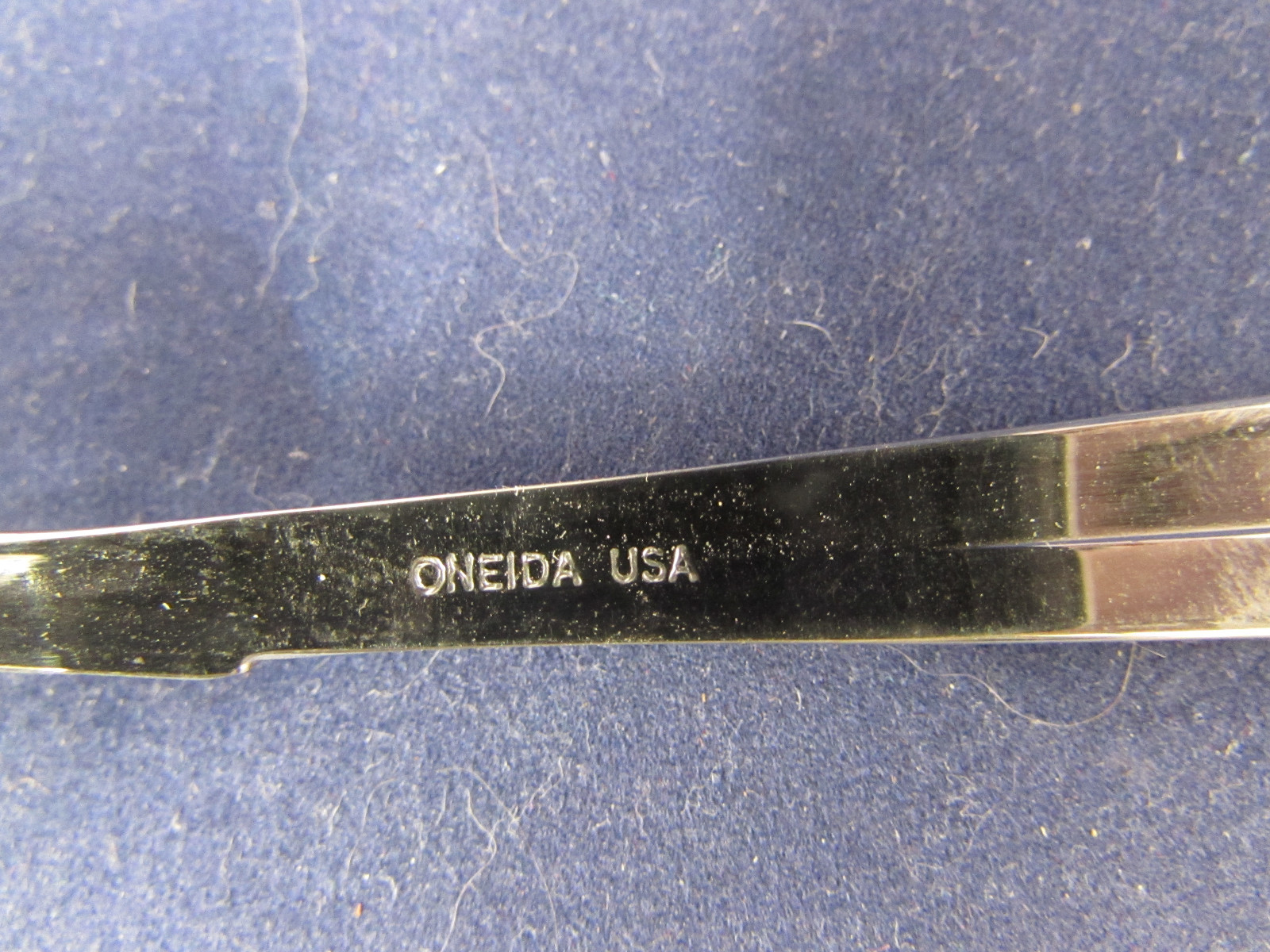 SET OF TWELVE - Oneida Stainless Flatware RADIUS Pastry Forks USA Made * gallery