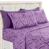 LDC LUX DECOR COLLECTION Bed Sheets - 6 Pc Queen Size Sheets - 1800 Thread Count gallery