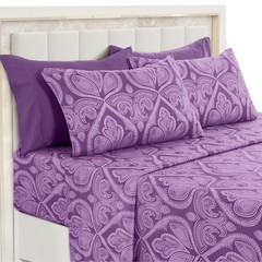LDC LUX DECOR COLLECTION Bed Sheets – 6 Pc Queen Size Sheets – 1800 Thread Count