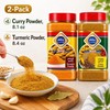 Curry Powder & Turmeric Powder 2 Pack 8.1 oz and 8.4 oz Authentic Spices gallery