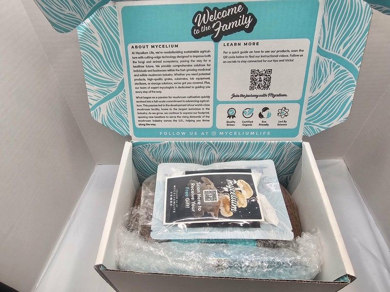 Mycelium Plus Mushroom Growing Kit, CVG Substrate Proprietary Blend (5 LBS) gallery