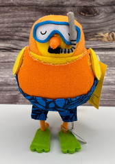Target Sun Squad Bird ~ DIVER ~ Featherly Friends Snorkle Flippers Summer 2023