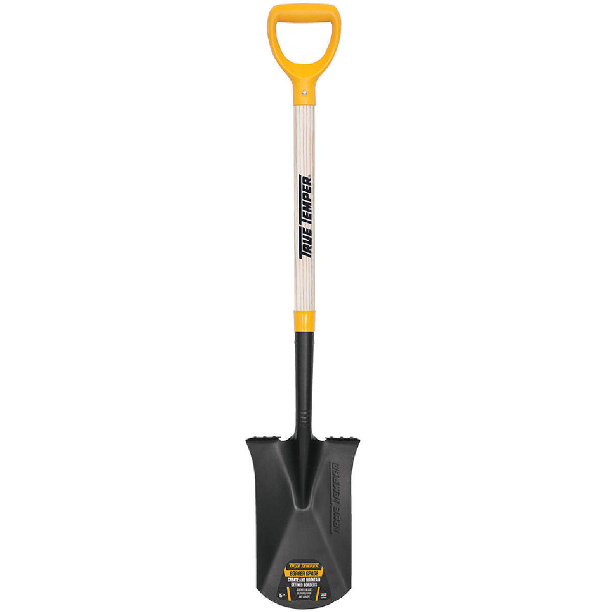 True Temper 2540800 Border Spade with Comfort Step and D-Grip on Hardwood Handle gallery