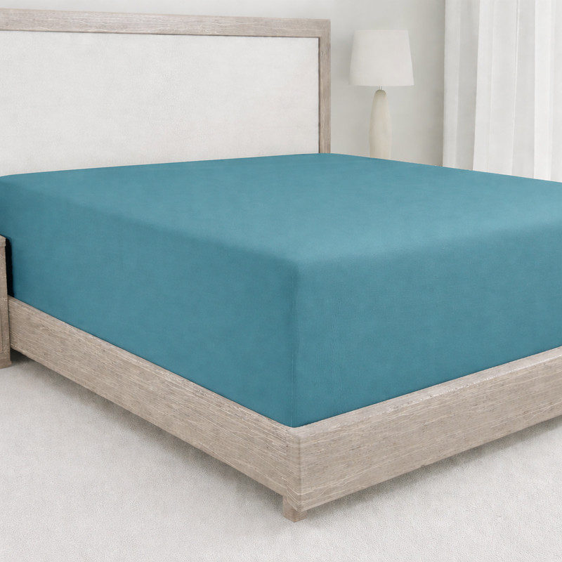 Queen Fitted Sheet Only - 100% Micro 400 Thread Count Sateen, Deep Pocket Fitte gallery