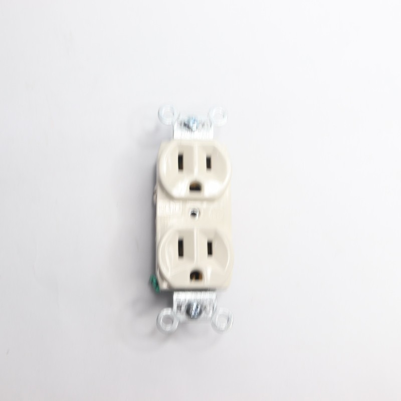 Legrand Construction Grade Duplex Receptacle Light Almond 125V 15A CRB5262LACC12 gallery