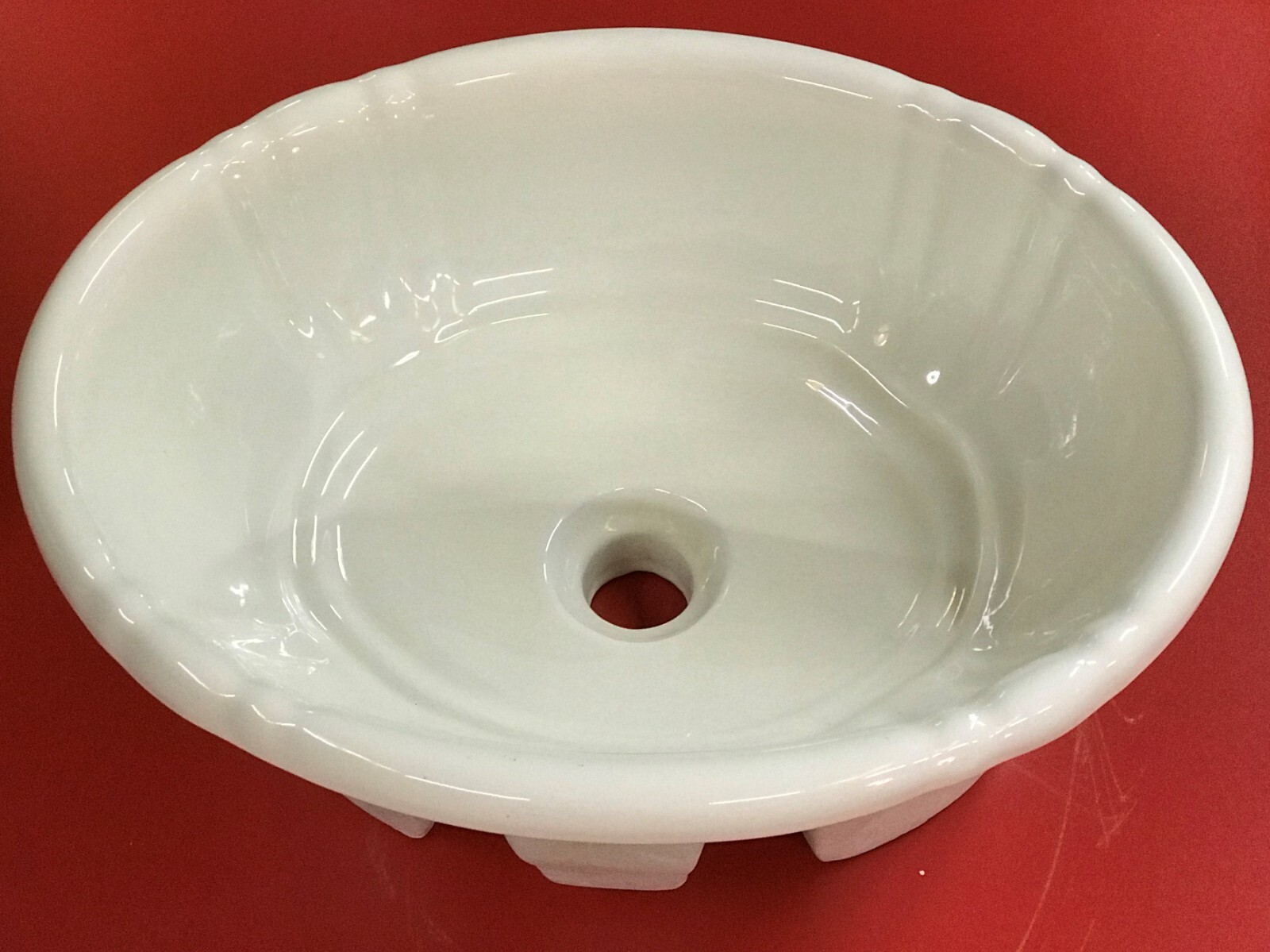 Drop-In Bathroom Sink in Bisque NEW gallery
