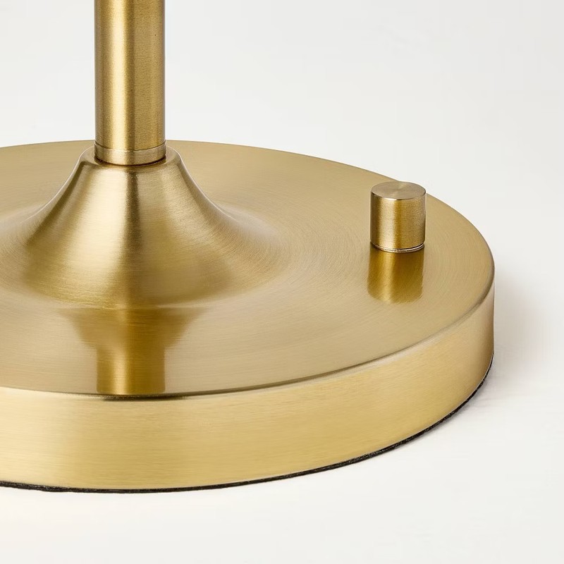 Ceramic Shade Table Lamp Brass - Hearth & Hand with Magnolia gallery